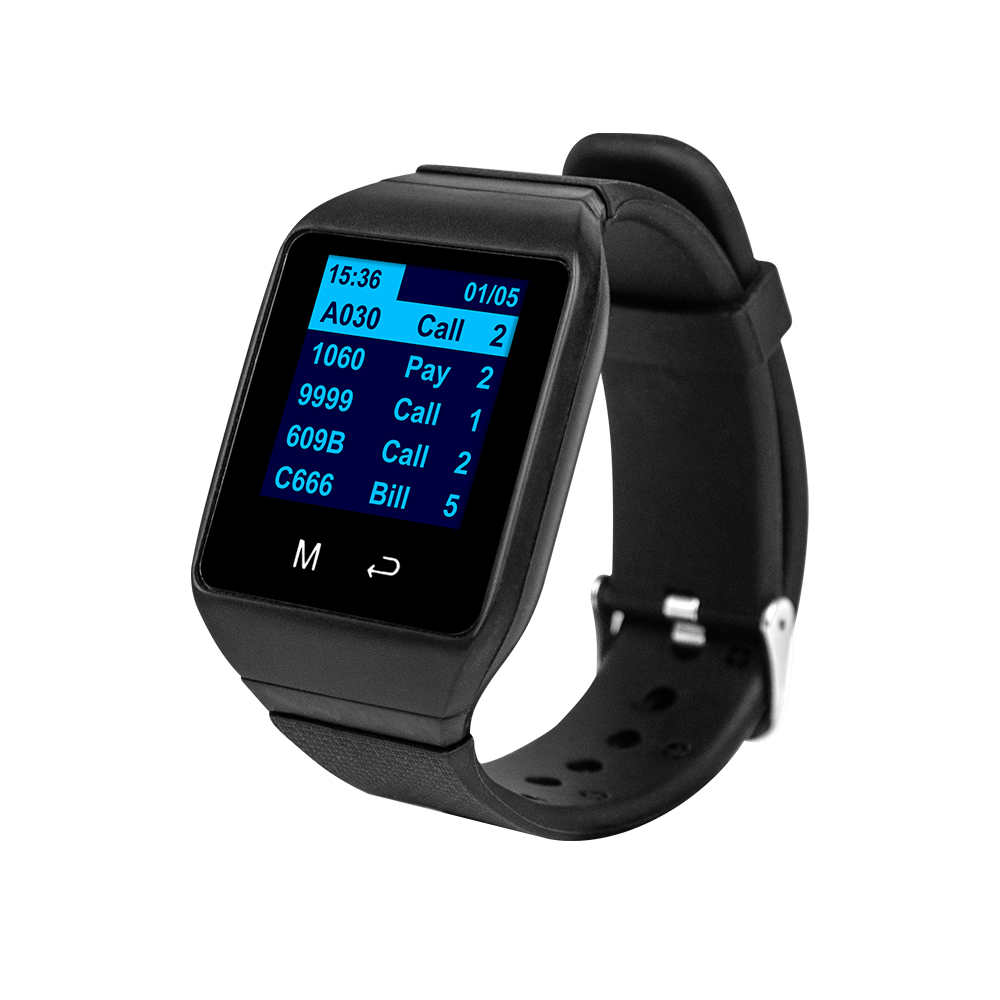 CATEL CTW09 Waiter Wrist Watch Clock Pager for restaurant calling, wireless call system, waiter call system